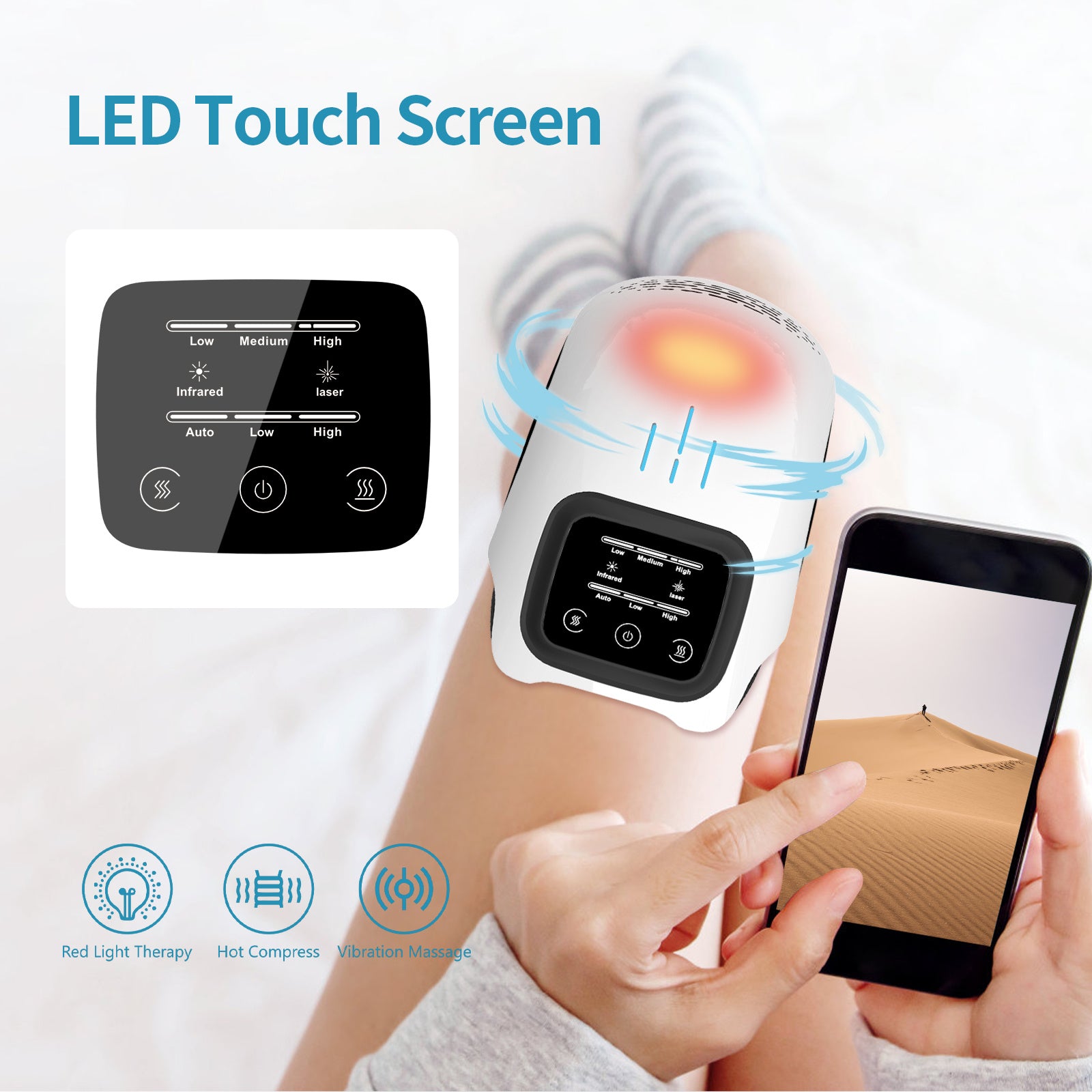 Intelligent Knee Massager - Beautinas