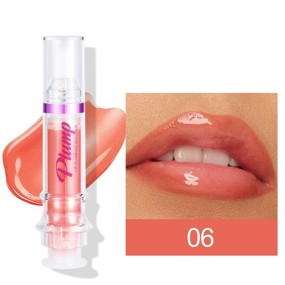 New Tube Lip Rich Lip Color Slightly Spicy Lip Honey Lip Glass Mirror Face Lip Mirror Liquid Lipstick - Inas